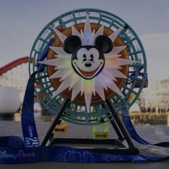 New Disney Parks Pixar Pal A Round Mickey Ferris Wheel Popcorn Bucket Disneyland - Picture 3 of 7